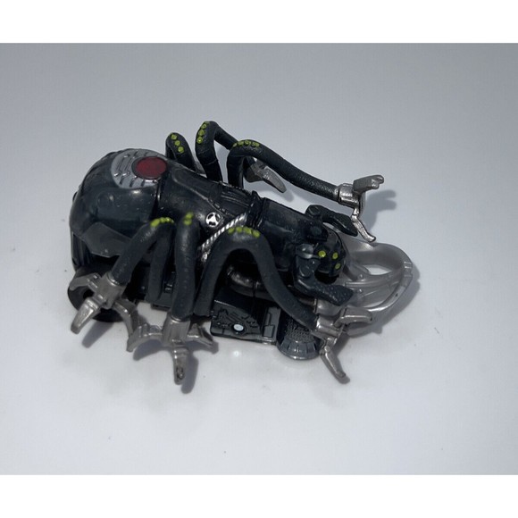 Marvel Hasbro Spiderman Spider Wars Attack Battle Pullback Car Toy 2013 Blk/Gray - Picture 1 of 5